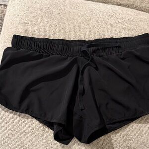Albion Black Athletic Shorts for Women
